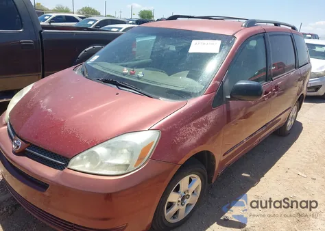 2005 Toyota Sienna Le from USA, damaged, VIN 5TDZA23C95S381020